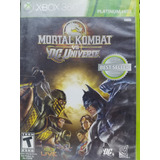 Mortal Kombat Vs Dc Universe Para Xbox 360 Fisico Original 