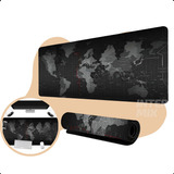 Mouse Pad Gamer Extra Grande Personalizado Mapa Mundi 