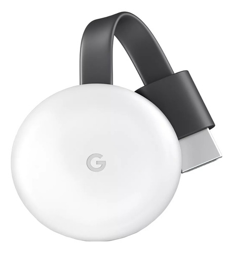 Google Chromecast Ga00439 3a Geração Full Hd Branco/giz