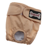 Ropa Pañal Para Perros Mascota Accesorios De S Beige