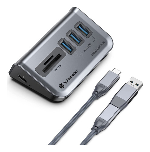 Hub Usb 3.0 5 Puertos, Concentrador Usb Alimentado 5v/2a