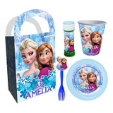 Cotillón Frozen Elsa Ana Princesas Cumpleaños Personalizado 