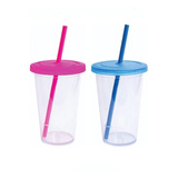 Vaso Acrílico Transparente X 20 Unidades. Candy 500cc