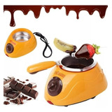 Maquina Olla Fondue Para Derretir Chocolate + 30 Accesorios