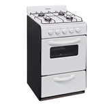 Cocina Martiri New Lujo A Gas 4 Hornallas  Blanca Puerta Con Visor