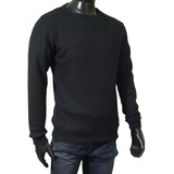 Sweater Hombre Cuello Redondo Pullover Morley Panal Frisado