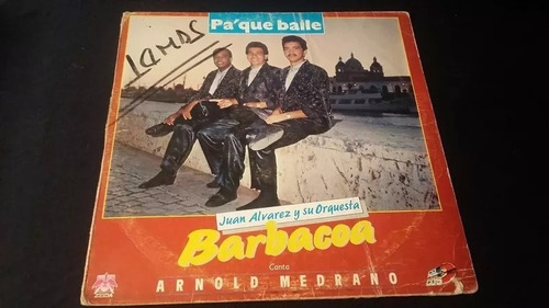 Orquesta Barbacoa Pa Que Baile Lp Vinilo Salsa