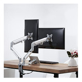 Soporte Monitor Dual Swing Arm Con Usb.