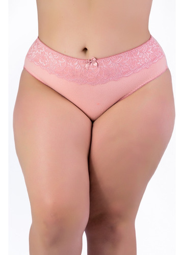 6 Calcinhas Modelo Tanga Algodão Cotton Plus Size 50 Ao 64