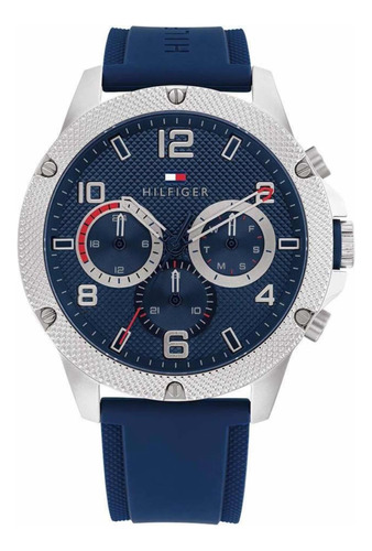 Reloj Tommy Hilfiger Para Hombres De Silicona 1792027