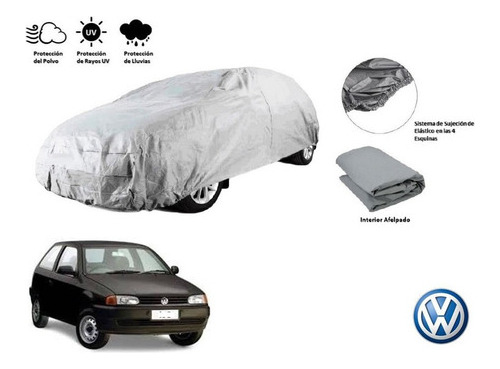 Forro Funda Cubreauto Afelpada Vw Pointer 1999