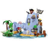 Pinypon Action Isla Pirata Playset Con Figuras + Acc Nene 