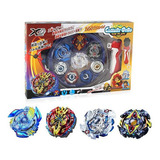 Juego De 4 Juguetes Bayblades Burst Gyro Toy Metal Fusion