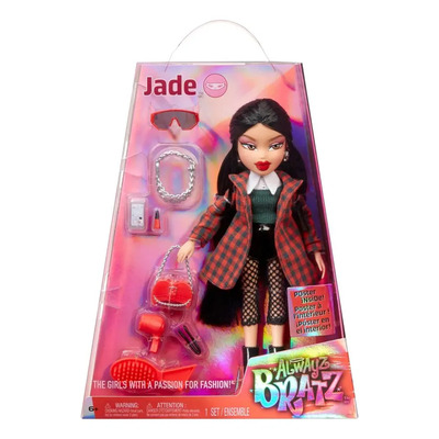 Bratz Alwayz - Muñeca Jade - Estilo Único con 10 Accesorios y Póster Exclusivo - Juguete para Niños y Niñas de 6+ Años | Envío gratis
