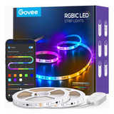 Govee Tira De Luces Led Rgbic De 65.6 Pies, Tiras Led Que Ca