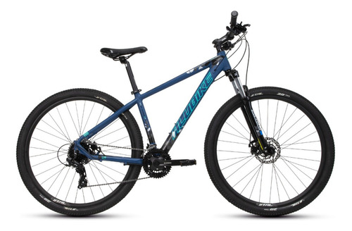 Mountain Bike Alubike Sierra  2018 R29 16  24v Frenos De Disco Mecánico Color Azul