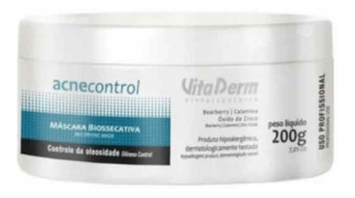 Máscara Biossecativa Acnecontrol Vita Derm 200g