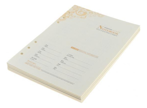 4 A5 Notebook Filler Paper Recargable Para Binder Planner 6