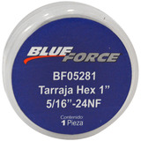 Dado Hexagonal Blue Force Bf05281 5/16 - 24 Nf