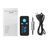 Bluetooth Auxiliar Carro Equipo Adaptador Audifonos Receptor