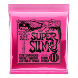 Ernie Ball Super Slinky Cuerdas Para Guitarra Eléctrica,