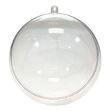 12 De Plástico Transparente De Ornamento De La Bola - Adorn