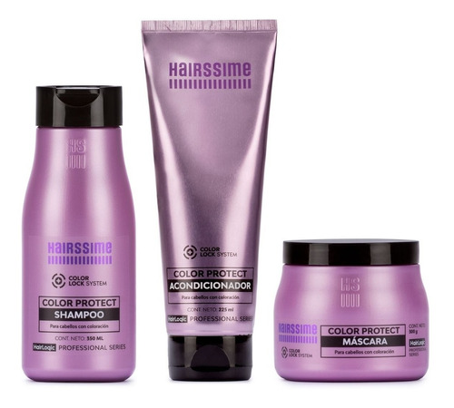 Hairssime - Kit Shampoo, Aco Y Masc Color Protect Hair Logic