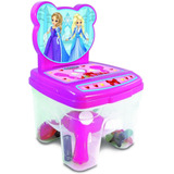 Cadeirinha Brinquedos Salão De Beleza Menina Infantil Rosa