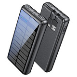 Lengsum Portable Charger 36800mah, Power Bank Solar Charger