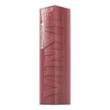 Labial Maybelline Super Stay Vinyl Ink Witty Acabado Mate