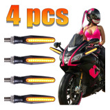 4pz Secuencial Motocicleta Direccionales Led Indicador 12v