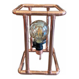 Lámpara De Mesa O Buró Rectangular Mod. Lm-04