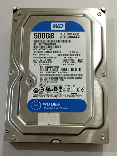 Disco Duro Pc Hdd 500gb