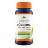 Curcuma + Pimienta Negra 90 Caps. 550 Mg.