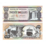 Guyana - Billete 20 Dólares 1996 - Unc