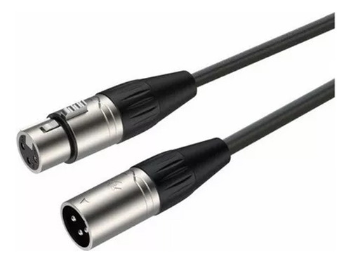 Cable Canon Canon 1,5 Mts Balanceado Xlr Ficha Roxtone