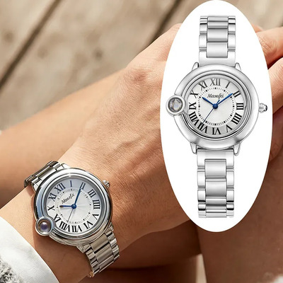 Reloj Mujer Dama Acero Inoxidable Proyección Te Amo 100 Idiomas Regalo Novia Esposa Mamá San Valentín Aniversario Cumpleaños Lujo Casual Elegante Números Romanos | MercadoLibre