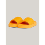 Sandalias Amarillas Con Plataforma Tommy Hilfiger Mujer