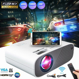 Proyector Wifi Portátil Hd 1080p Led 4000 Lm