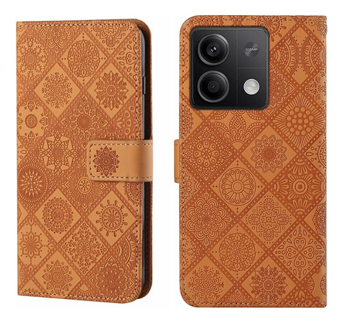 Capa De Telefone Com Padrão Étnico Para Xiaomi Redmi