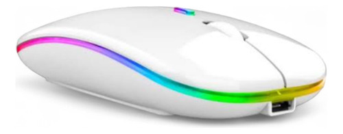 Mouse Sem Fio Recarregável Óptico Wireless Rgb Led Ergonômic