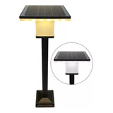 Lámpara Solar Led De Poste Batería Integrada Impermeable