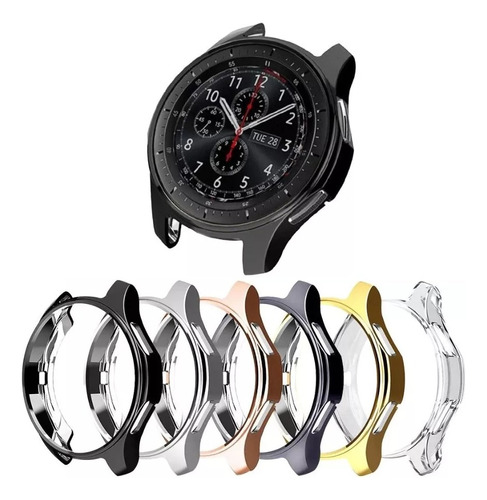 Case + Protector Para Samsung Galaxy Watch 4 Classic 42/46mm