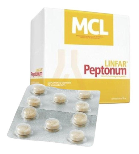 Peptonas Linfar Peptonum Mcl Aumento Masa Muscular X 3 Cajas