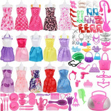 106pcs Vestidos Accesorios Para Muñecas