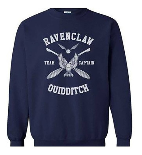 Sudadera Sweater Ravenclaw Capitan Quidditch Unisex + Regalo