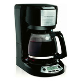 Hamilton Beach 49615c Cafetera Programable,12 Tazas, Negra