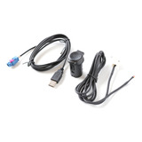 Adaptador De Cable De Audio Auxiliar Usb Estéreo Biurlink Rd