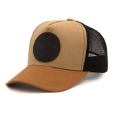 Gorra Gabardina Cuero Marron Sandstorm Vintage Eva Rain®