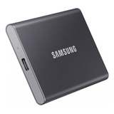 Disco Solido Ssd Portatil Samsung T7 1tb Usb 3.1 Gris